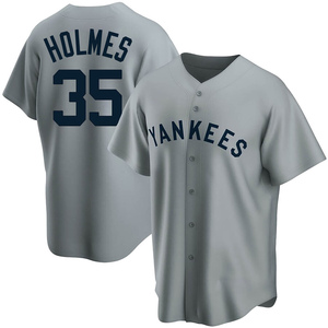 Clay Holmes No Name Road Jersey - NY Yankees Number Only Replica Adult Road  Jersey