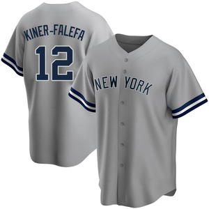 New York Yankees Isiah Kiner-Falefa Fanatics Authentic Game-Used #42 Gray  Jackie Robinson Day Jersey