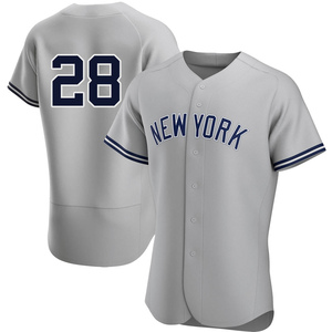 Joe Girardi Signed New York Grey Baseball Jersey (JSA) — RSA