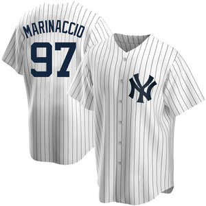 Ron Marinaccio Women's New York Yankees Road Name Jersey - Gray Authentic