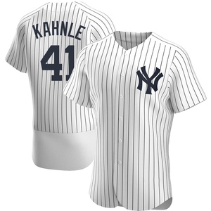 2018 New York Yankees Tommy Kahnle #48 Game Used White Jersey 48 DP29573