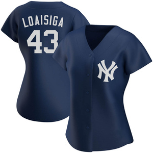 Jonathan Loaisiga New York Yankees Fanatics Authentic Player-Worn #42 White  Pinstripe Jersey vs. Minnesota Twins on April 15, 2023