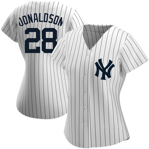 Josh Donaldson New York Yankees Fanatics Authentic Game-Used #28 White  Pinstripe Jersey vs. San Francisco Giants on March 30, 2023